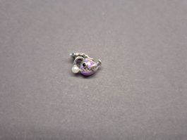 Silber Charm Anglerfisch +Garantie