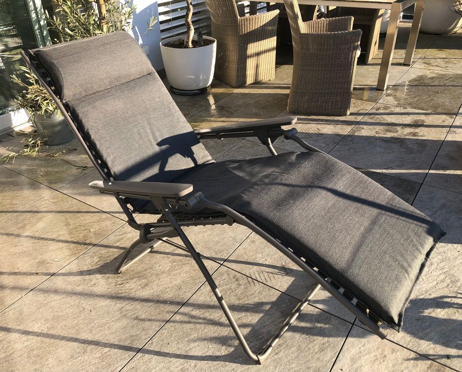 Lafuma FUTURA BeComfort XL Relaxsessel - Gestell Aluminum Farbe Titane