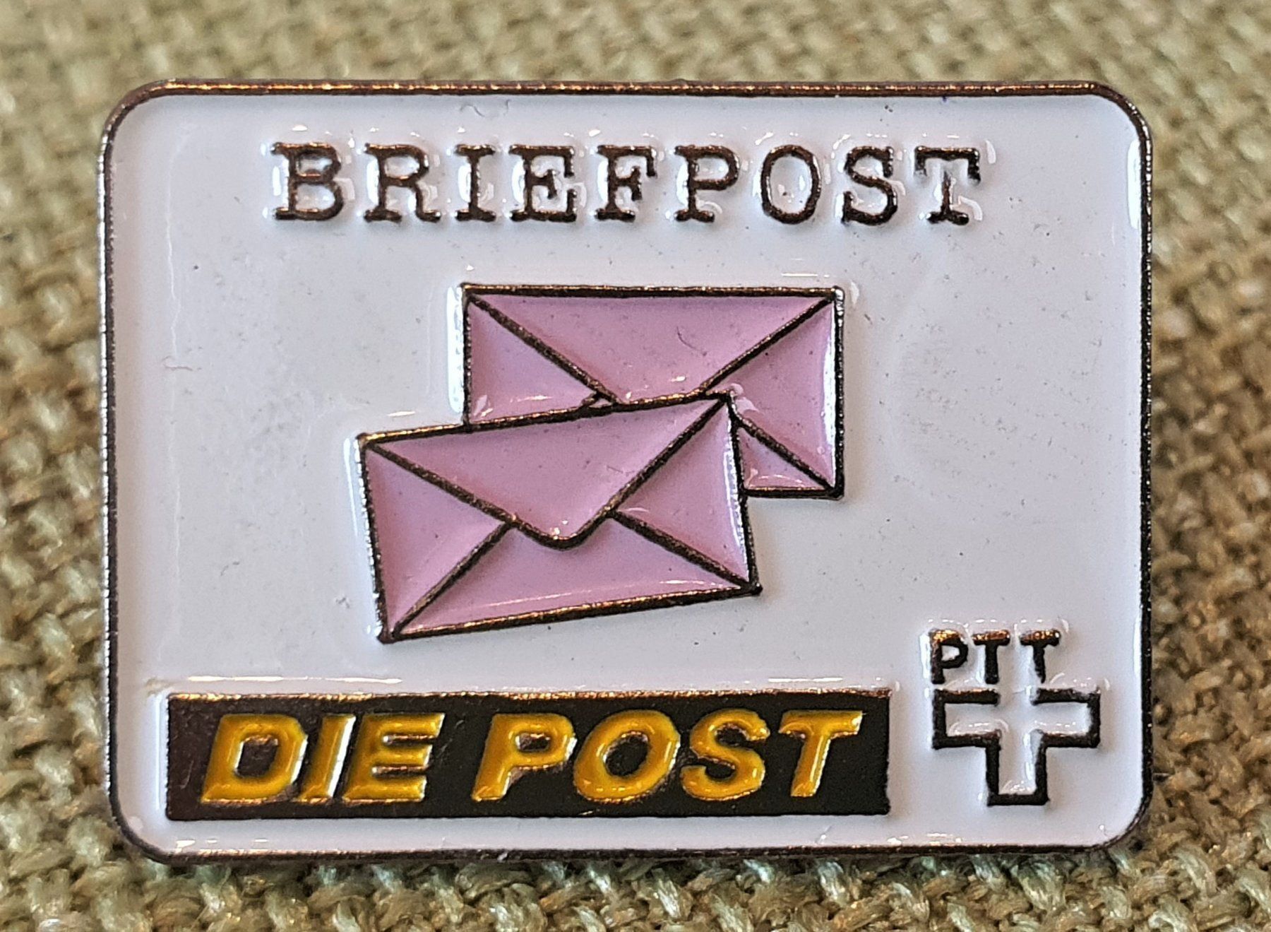 Placchette & Badge: A528B - Pin PTT Die Post Briefpost – Usato da Reinach BL venduto da Boston-Verkauf