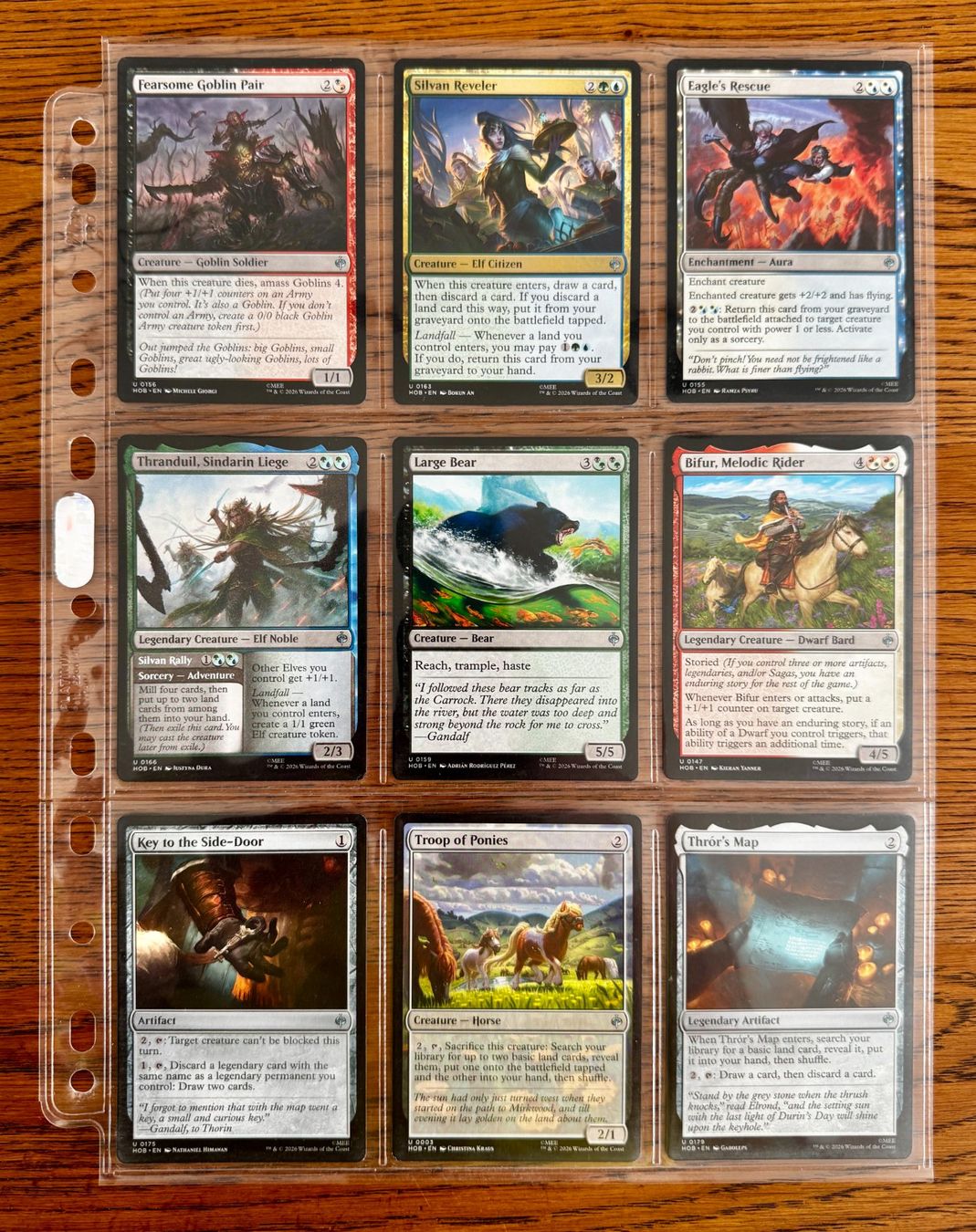 Magic The Gathering Sammelbilder & Trading cards: The Hobbit Uncommons 38stk. – Neu (gemäss Beschreibung) aus Rechthalten von hosme_be 3