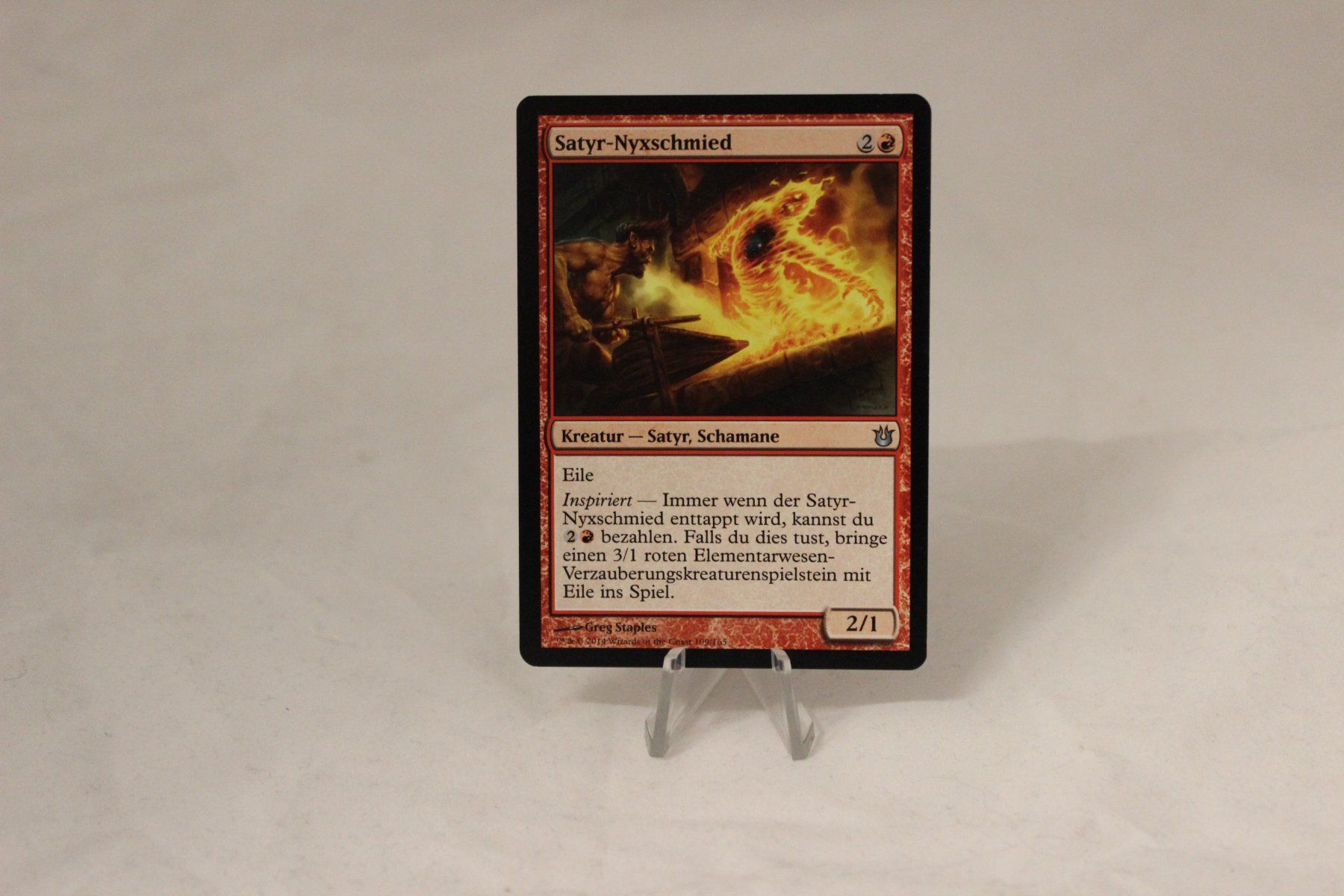 Magic The Gathering Carte collezionabili: Satyr-Nyxschmied - Magic – Usato da Dulliken venduto da Sefty