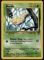 Weedle 100/130 Base Set