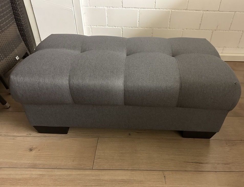Divani: Ecksofa mit LED und Bettfunktion + Bettkasten+Hocker – Nuovo e nell'imballaggio originale da Sevelen venduto da Stopglobal. 4