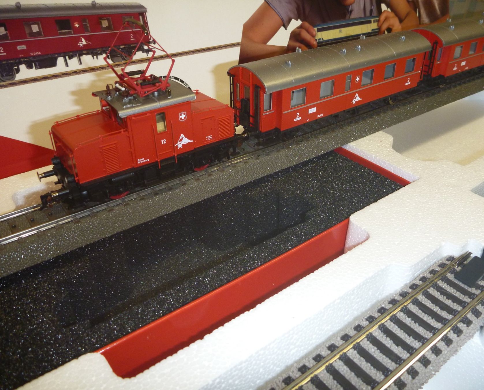 Fleischmann Modellini di ferrovie: Fleischmann Zahnradbahn 481702 Startset – Nuovo e nell'imballaggio originale da Frenkendorf venduto da rail62 3