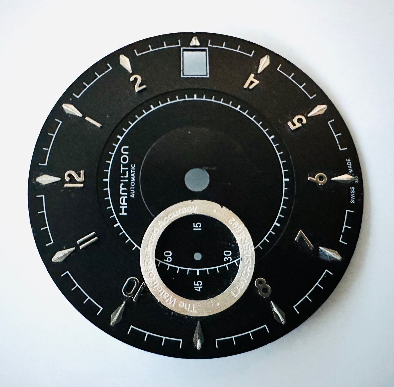 Hamilton Montres: HAMILTON - CADRAN HAMILTON AUTOMATIC  36 mm - NOS – Neuf (Voir description) à Conthey par advisia 2