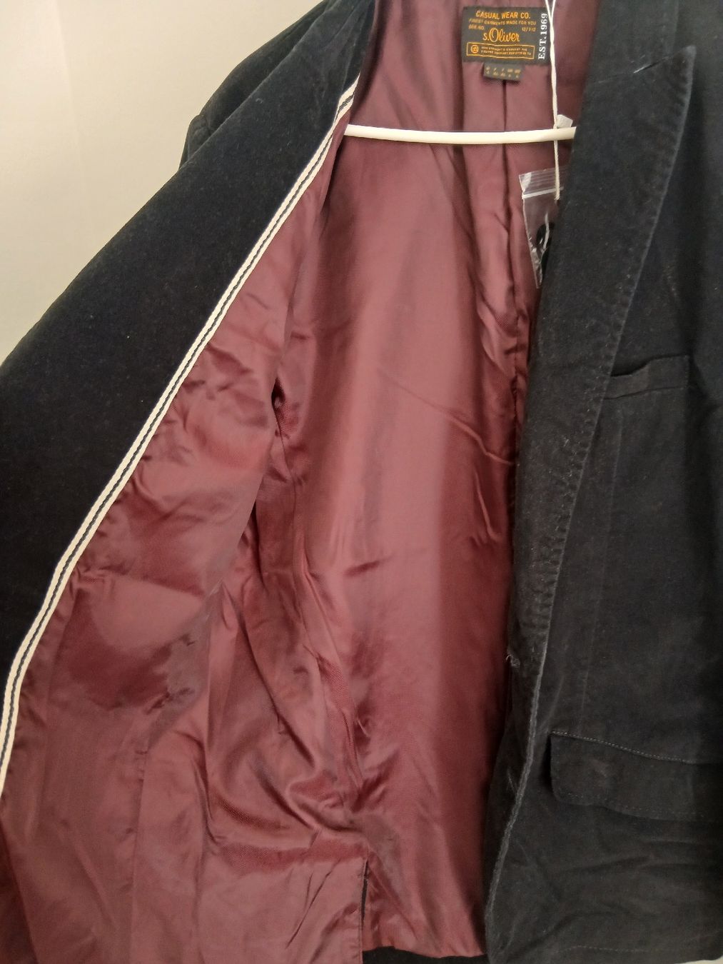 S.Oliver Giacche: S. Oliver Black Casual Jacket Size L – Nuovo (secondo la descrizione) da Wil SG venduto da tre_g2l7 1
