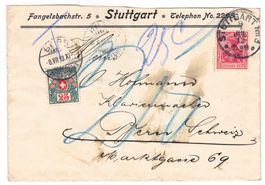Lettre taxée de l'Allemagne (No.35)