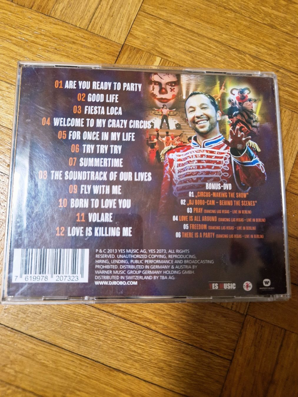 CD: DJ BoBo Circus – Usato da Stüsslingen venduto da white_angel86 1