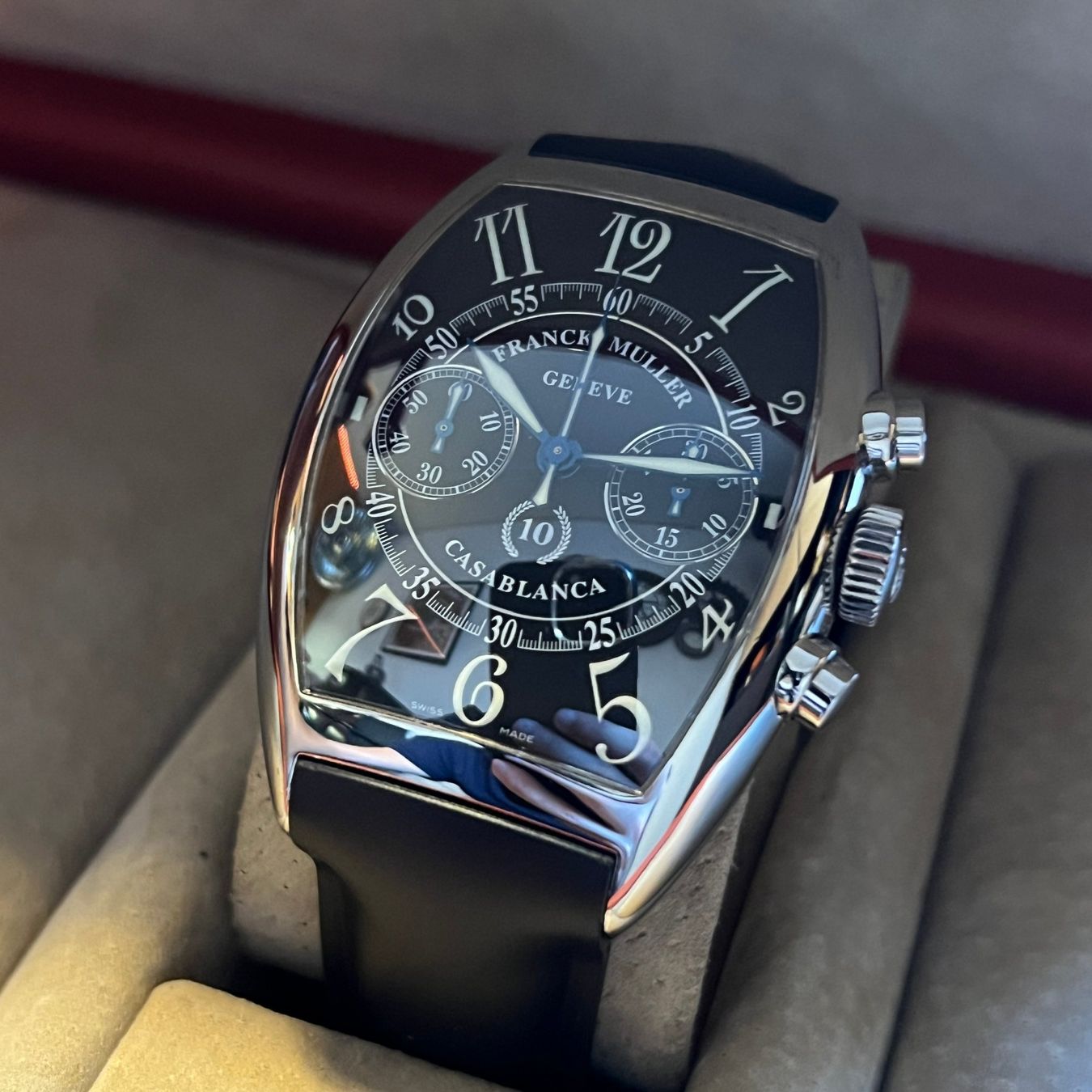 Franck Muller Uhren: Franck Muller Casablanca Chronograph Full Set 8880CCC – Gebraucht aus Carouge GE von Watchaser 2