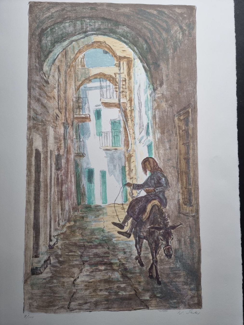 Grafiken & Lithographien: WALTER SAUTTER LITHOGRAPHIE SIGNIERT NUMMERIERT – Gebraucht aus Gersau von kunst-online 1