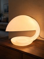 Rarität: „Fiona“ Tischlampe von Luigi Massoni für Harvey Guz