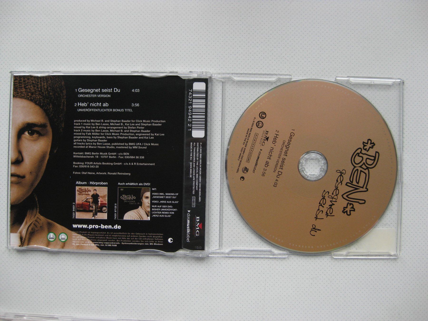CD: Ben - gesegnet seist du – Usato da Wettingen venduto da Licht08 1