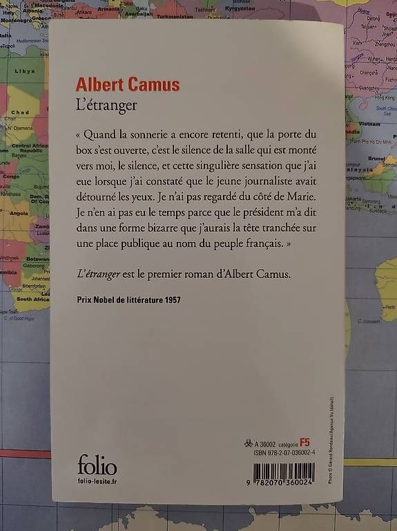 Bücher: Albert Camus, L'étranger – Gebraucht aus Gümligen von pre_z2wf 1