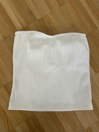 LAMAREL tube top weiss xs/s