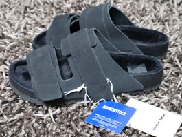 Birkenstock, Uji, Gr.40, Fell+ Leder, NEU, Neupreis 490 Fr.!
