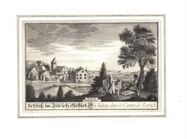 Weiningen von Herrliberger 1754 selten