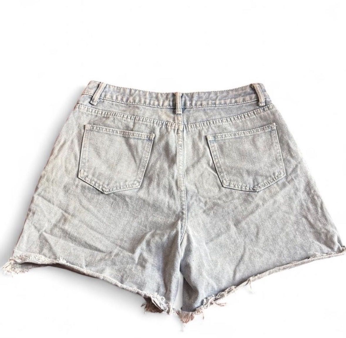 Jeans: Hellblaue Jeans Shorts – Usato da Lausen venduto da sineri 1