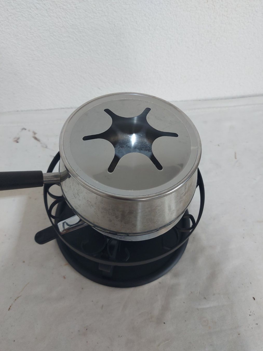 Elettrodomestici da cucina: Fondue Sets mit Caquelon und Rechaud (4) – Usato da Rheinau venduto da profitronic.shop 5