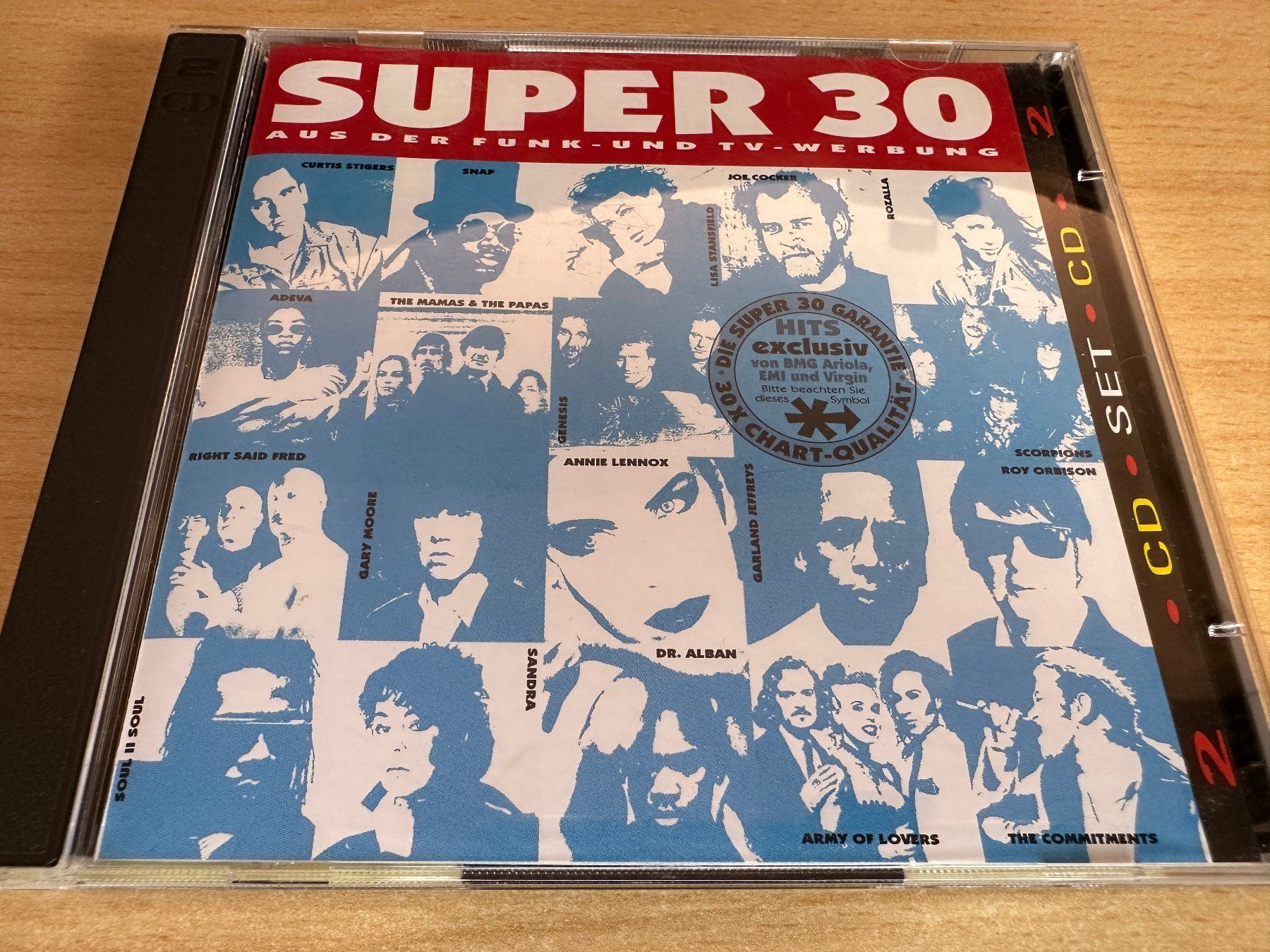 CD: Various – Super 30 - 2 CD – Usato da Rikon im Tösstal venduto da Alpenmutz