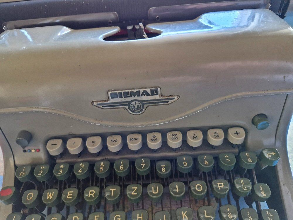 Schreibmaschinen: Antike Schreibmaschine FACIT SIEMAG de Luxe – Gebraucht aus Gerzensee von Neggimann 2