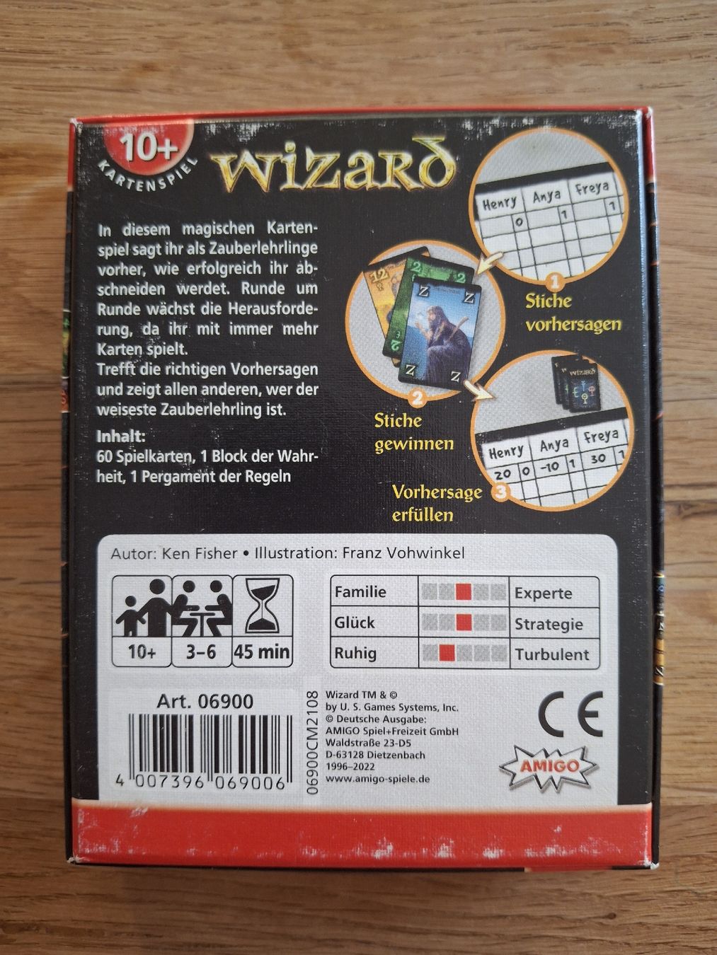 Amigo Spiele: Wizard  – Gebraucht aus Zürich von Vordermannd86 1