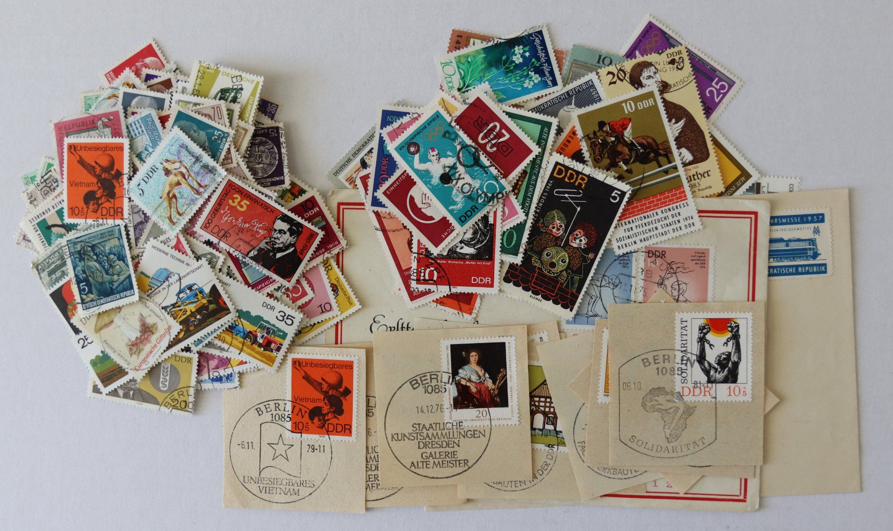 Alle Briefmarken: Briefmarken DDR – Gebraucht aus Oberentfelden von lakipul 7