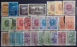 Österreich Lot mit alten Werten VII