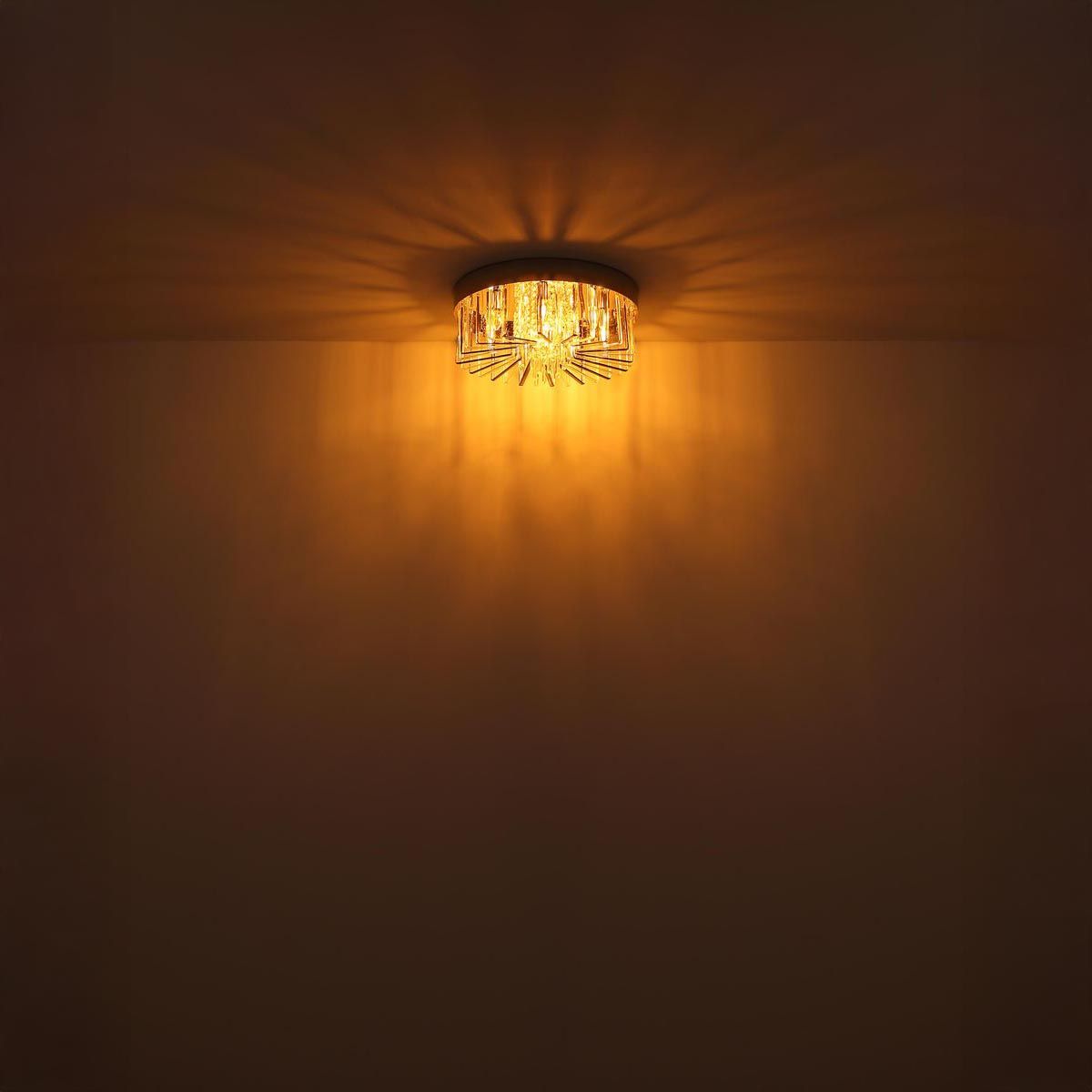 Kronleuchter & Deckenlampen: Deckenleuchte, K9 Kristalle, 60 cm Ø – Neu (gemäss Beschreibung) aus Kreuzlingen von Smart-Light 4