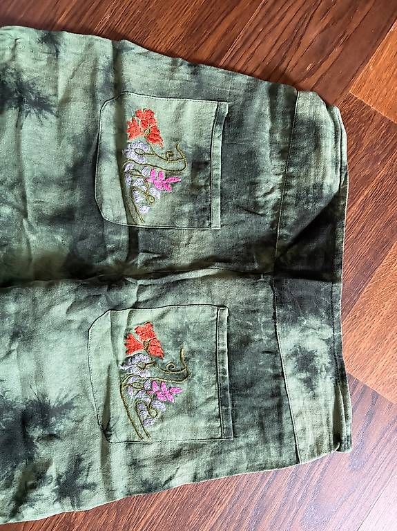 Pantaloni: Tie dye batik ausgestellte Sommerhose – Nuovo (secondo la descrizione) da Zürich venduto da sho_9b69