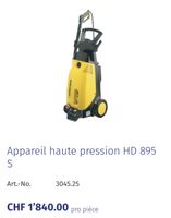 Nettoyeur haute pression Kärcher 400V +rotabuse