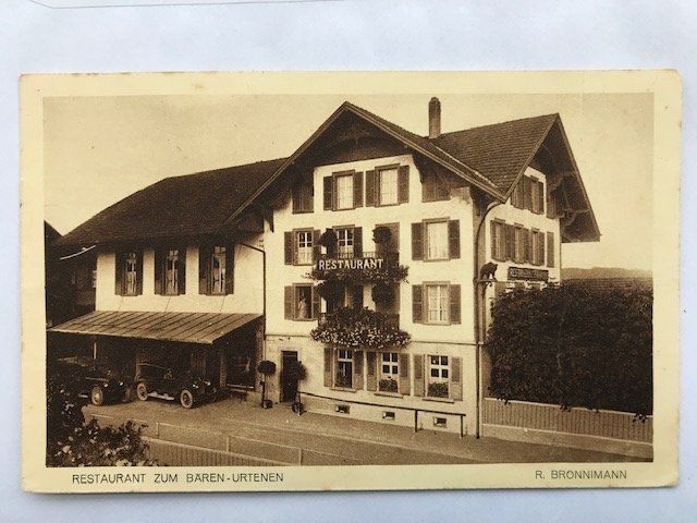 Cartoline postali: Urtenen, von 1938 – Usato da Niederscherli venduto da Lucia16