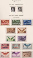 Sammlung Flugpost Scheiz.
