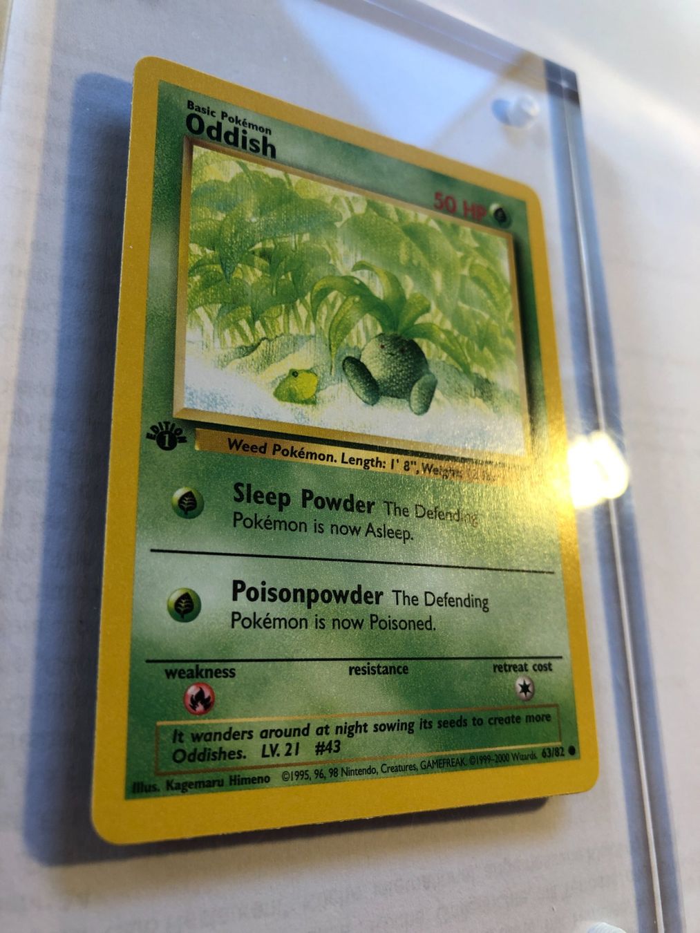 Cartes à collectionner: Oddish 1st Team Rocket - MINT - ab 1.- – D'occasion à Giubiasco par dan_pr8b 1