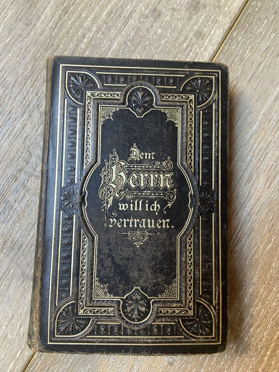 Bücher: Gesangbuch Evang-reform. Kirche Schweiz 1890 – Gebraucht aus Galmiz von Queenstone
