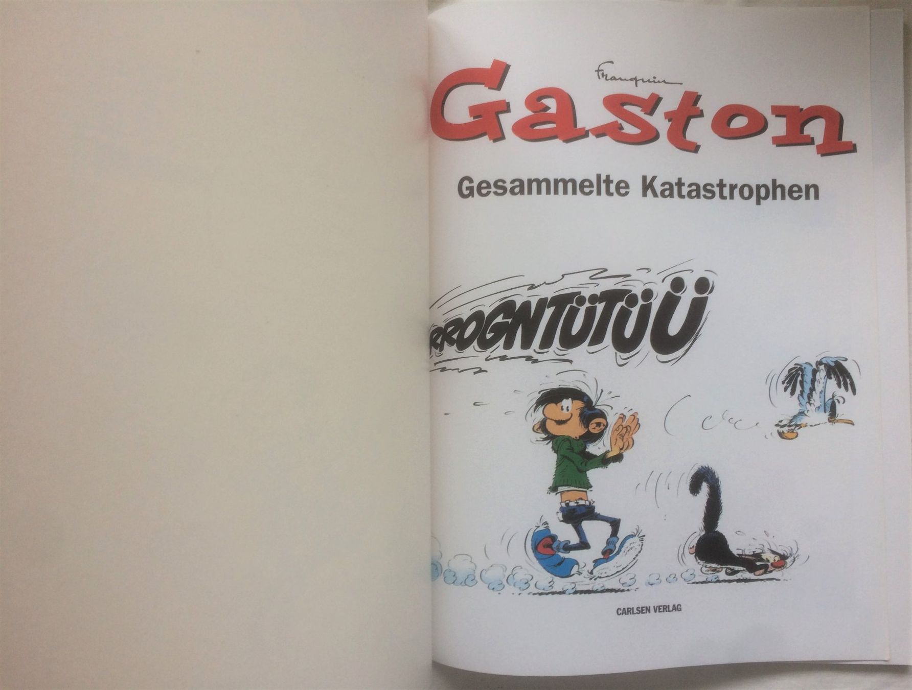 Comics: GASTON - Nr.18 - Gesammelte Katastrophen – Gebraucht aus Schaffhausen von durruti 1