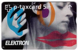 ELEKTRON AG, 8804 Au ZH - seltene FullFace Firmen Taxcard