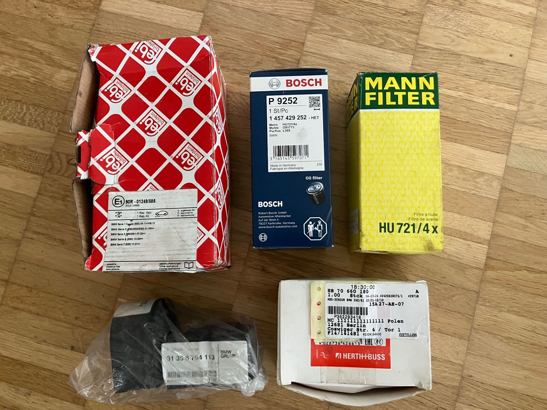BMW Tutti pezzi di ricambio auto: BMW E60/61 Ersatzteile, neu + originalverpackt – Nuovo e nell'imballaggio originale da Bergdietikon venduto da selfmade03