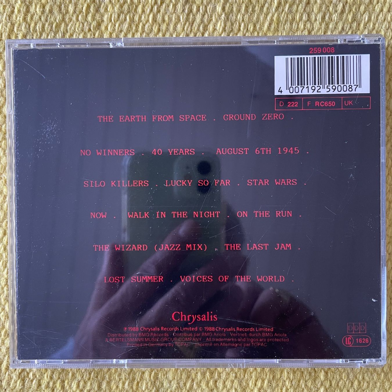 CDs: PAUL HARDCASTLE-NO WINNERS – Gebraucht aus Rorschacherberg von CD-Roli 1
