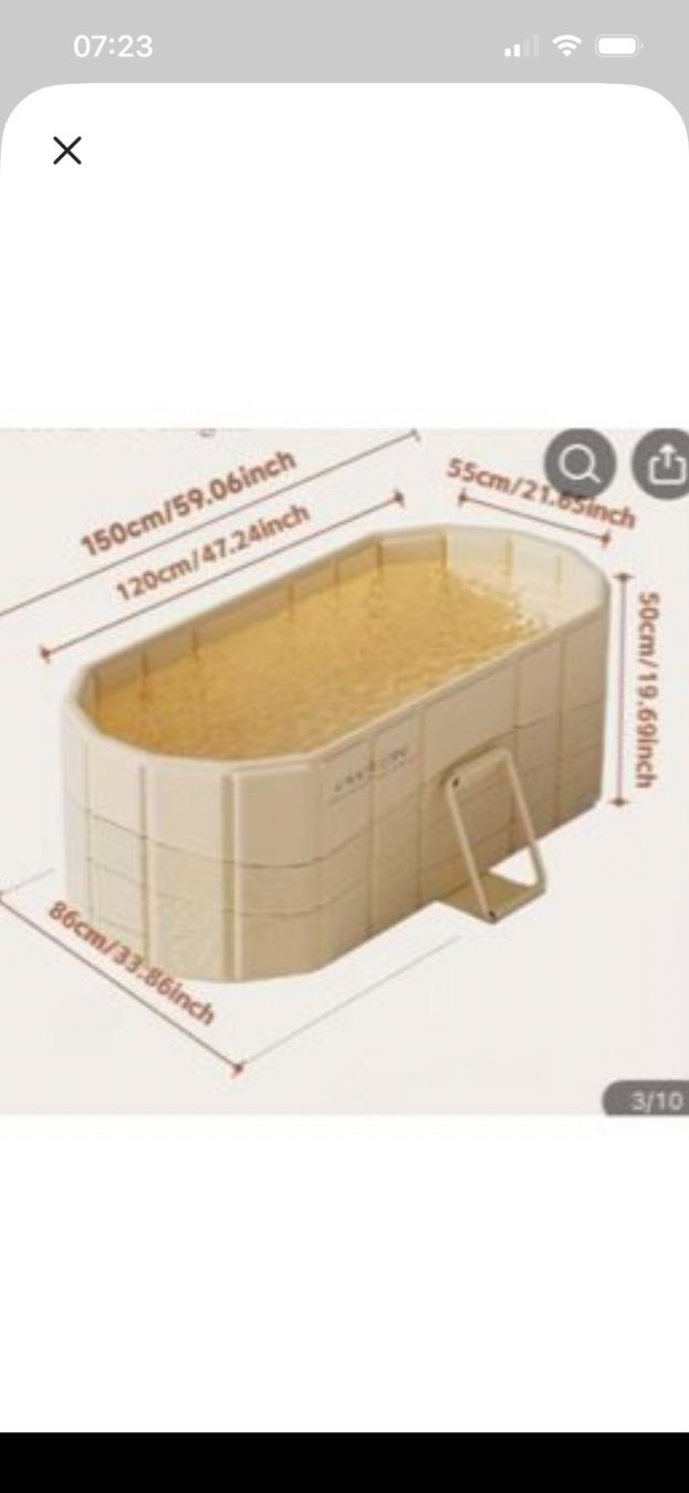 Baignoires: Neue Falltbare Badewanne – Neuf (Voir description) à Allschwil par selake990673 2
