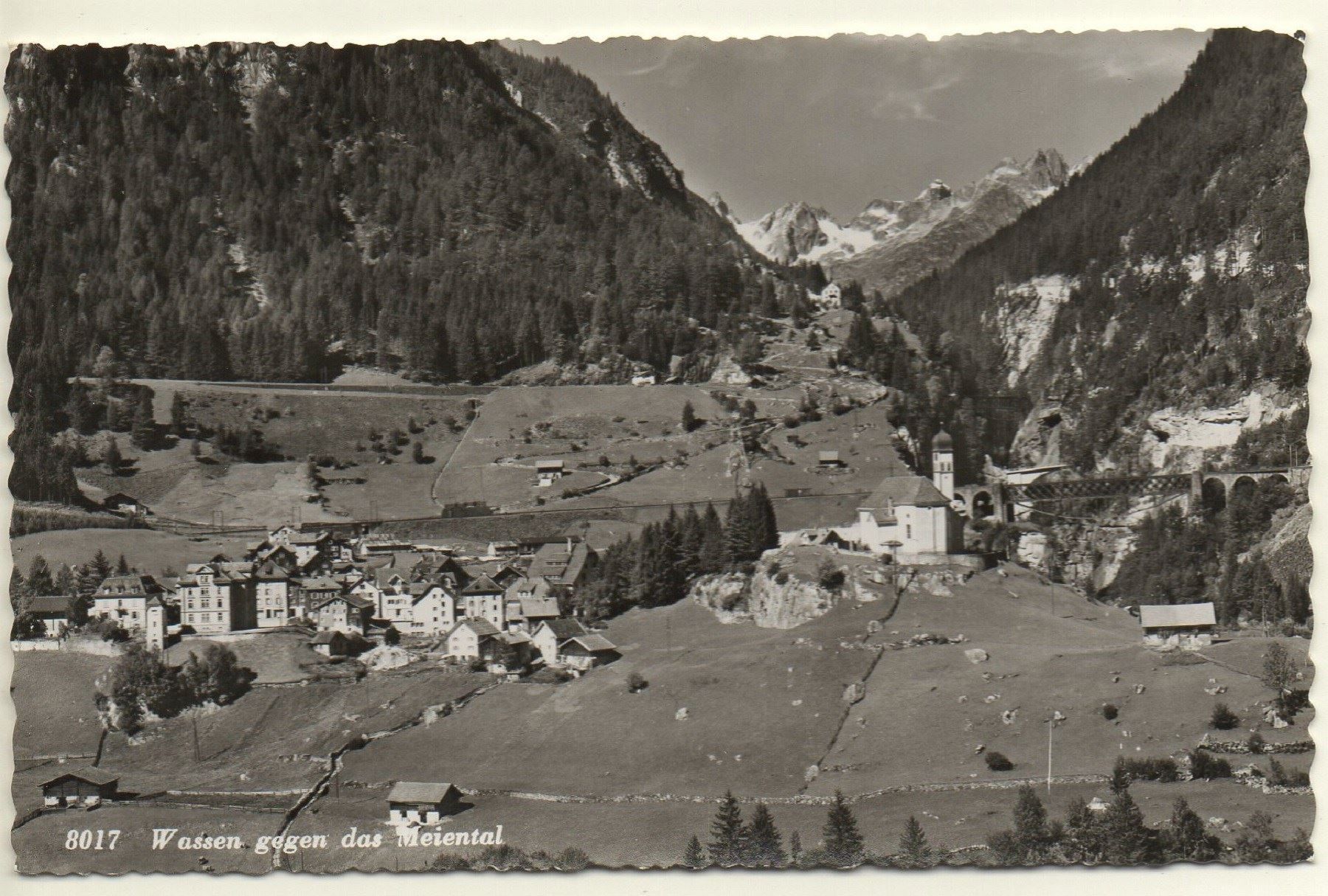 Cartoline postali: WASSEN gegen das Meiental – Nuovo (secondo la descrizione) da Jona venduto da philajona