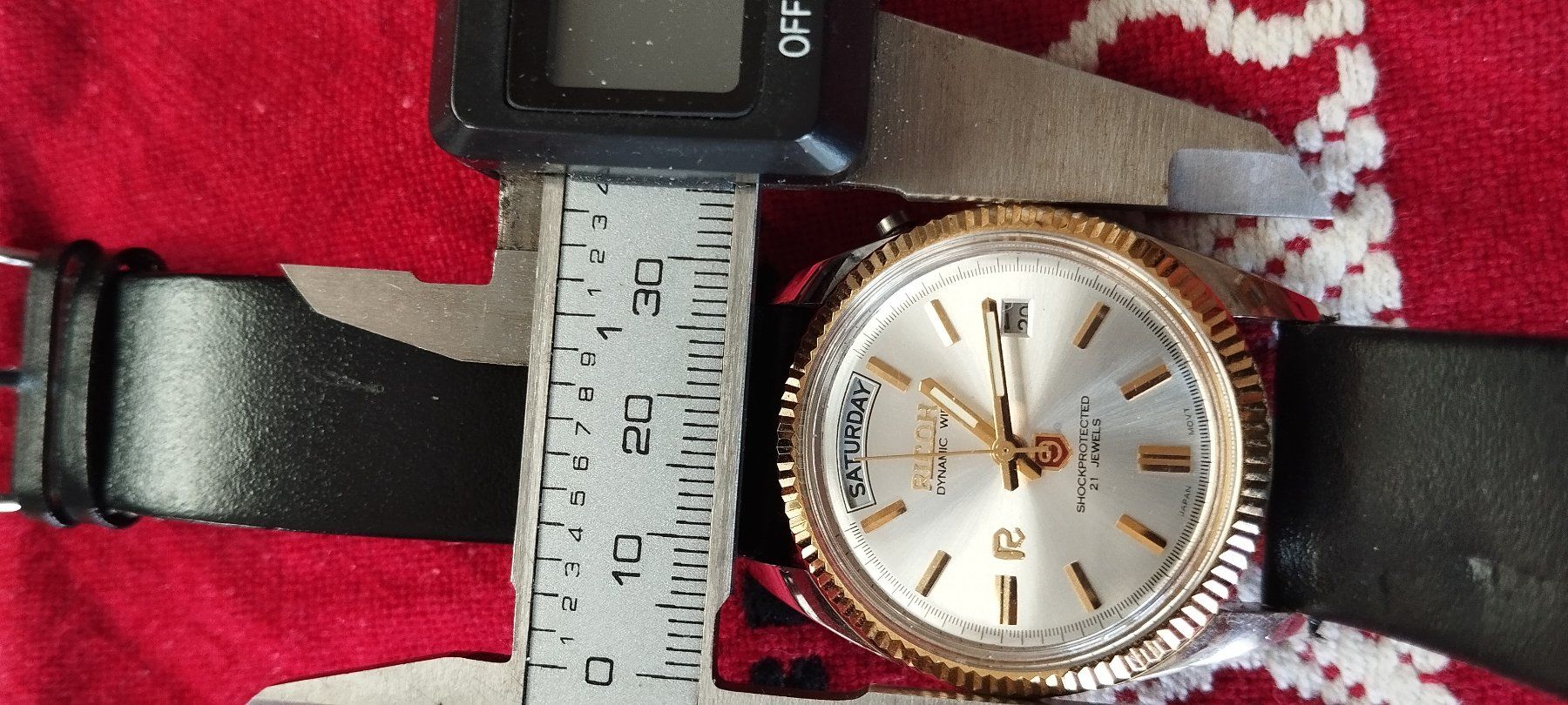 Ricoh Orologi: montre mécanique Ricoh – Usato da La Chaux-de-Fonds venduto da jac_9llg 5