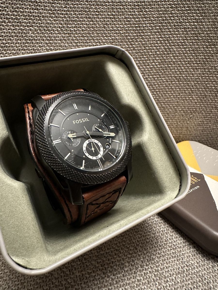 Fossil Orologi: Fossil FS-4616 Leder Uhr – Usato da Hägendorf venduto da neon09 7