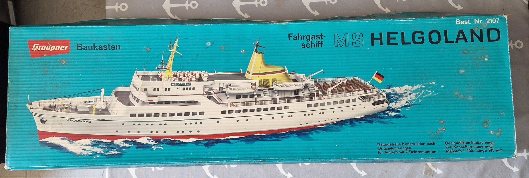 Modellismo RC: MS Helgoland 1963 – Nuovo (secondo la descrizione) da Hausen AG venduto da Fjf130