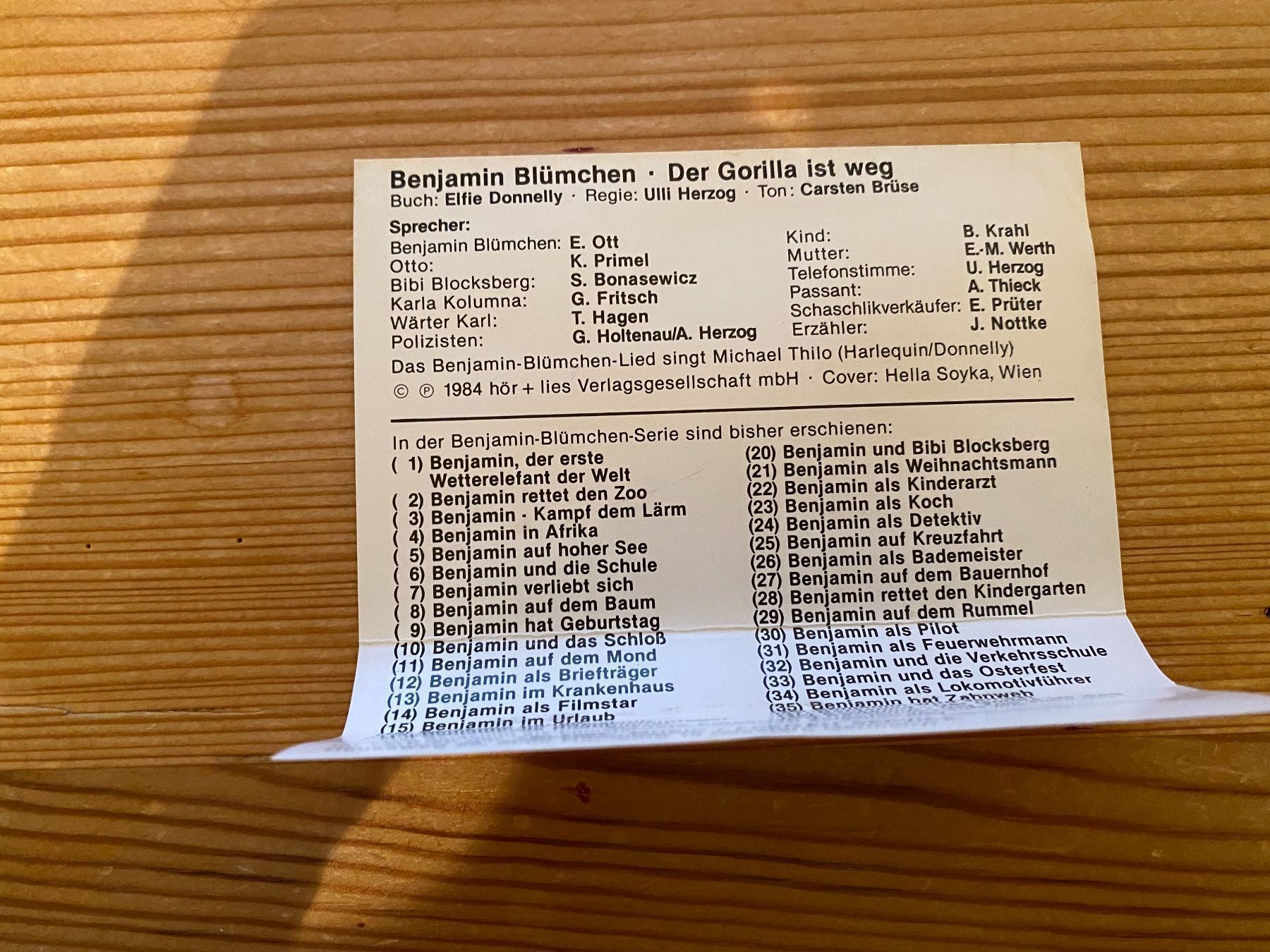 Musicassette: Kassette - Benjamin Blümchen (Folge 37) – Usato da St.Gallen venduto da kingsamas 4