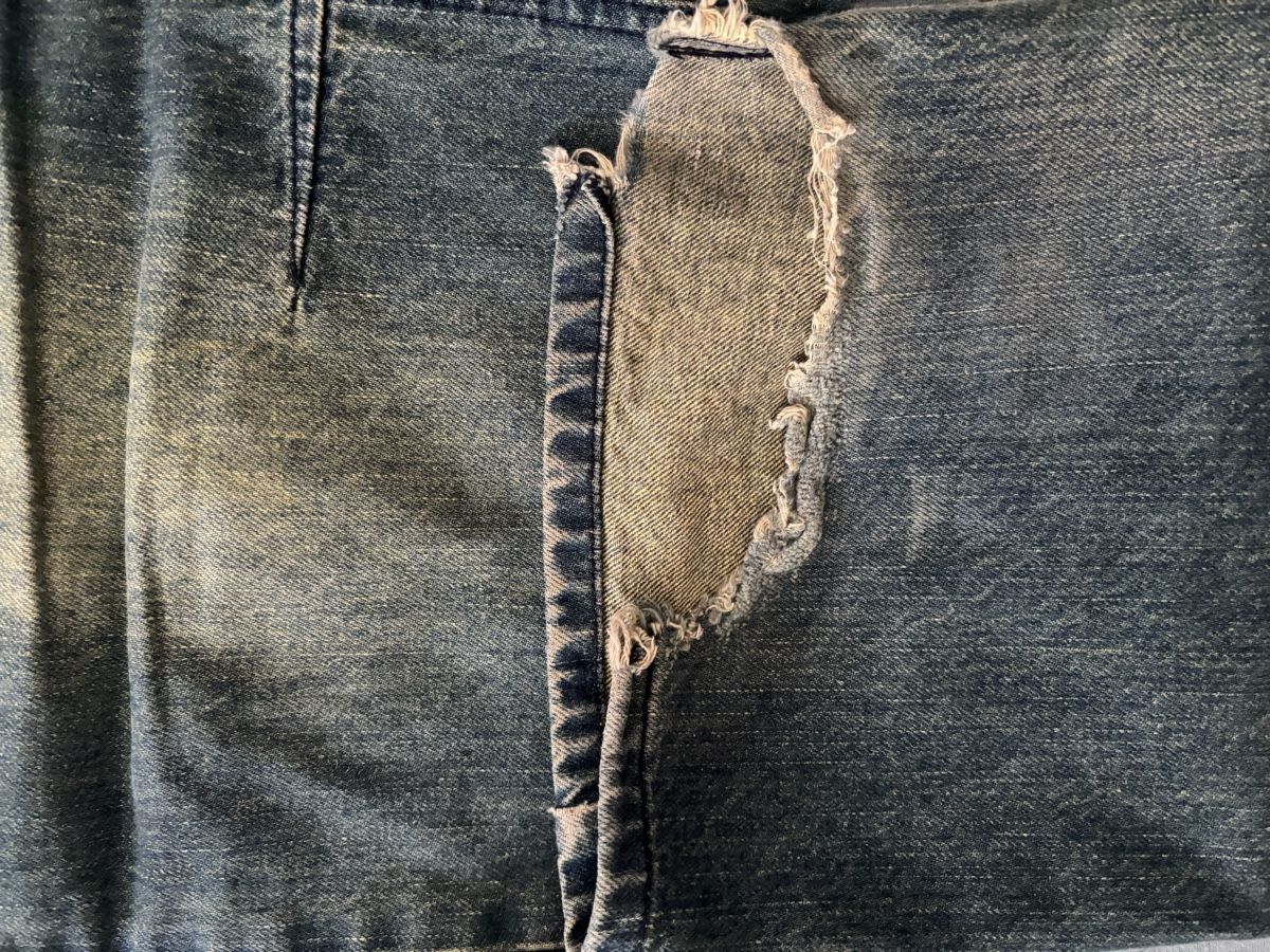 Jeans: Loose Fit Washed Denim – Usato da Trimbach venduto da moh_8cwn 1