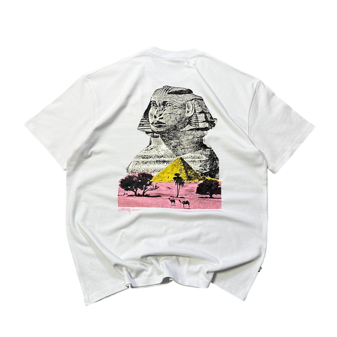Stüssy T-shirt: Stüssy Sphynx Tee (XL) – Nuovo (secondo la descrizione) da Chamoson venduto da Sapoloshop