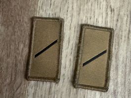 Soldaten Abzeichen Klett 2 Stk. Schweizer Armee / Militär