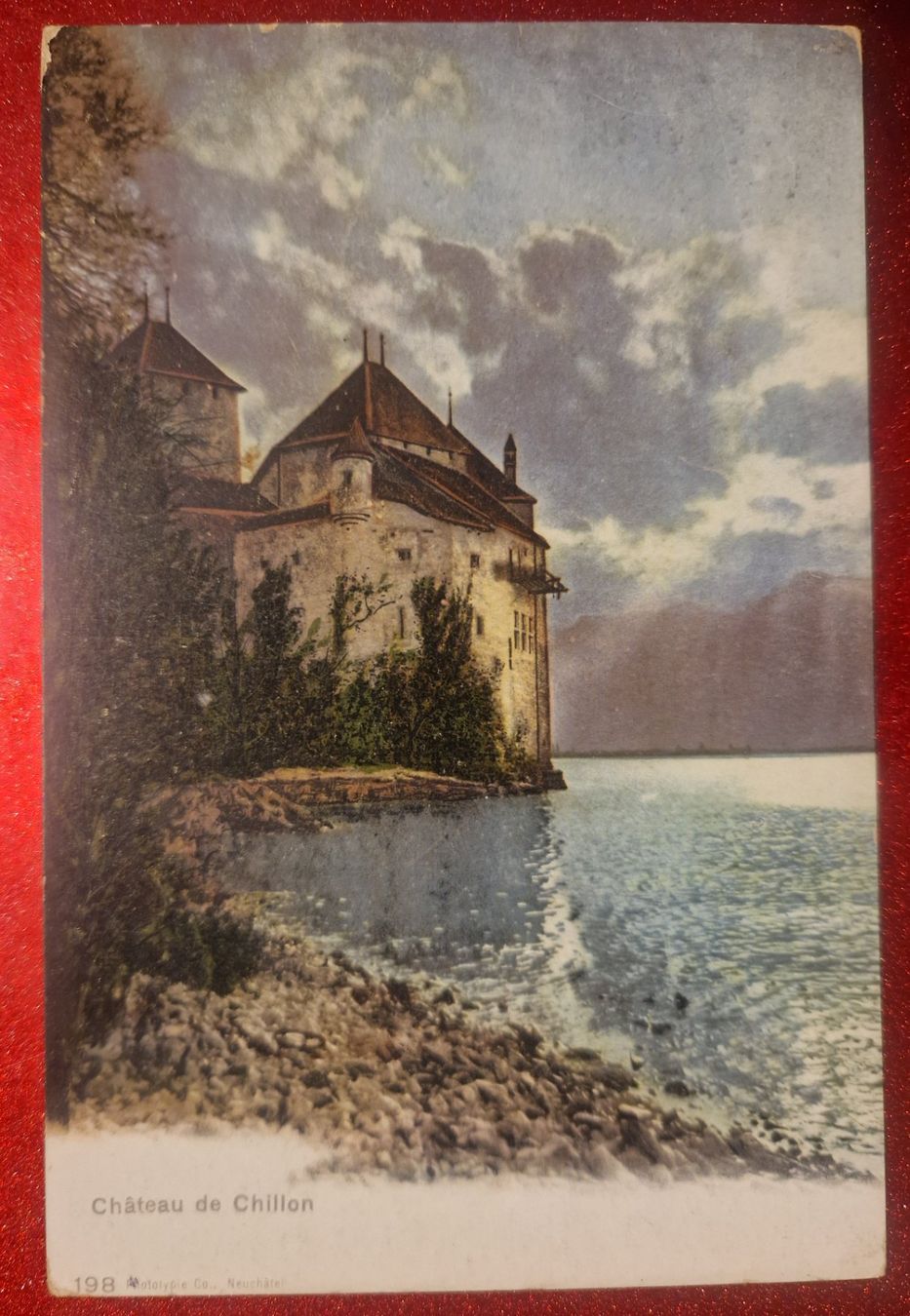 Cartoline postali: Château de Chillon, 1905 – Usato da Melchnau venduto da Fishel