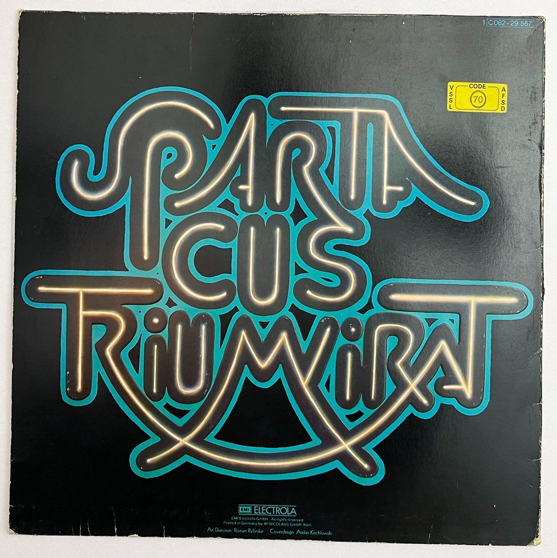 Dischi in vinile: LP: TRIUMVIRAT - Spartacus – Nuovo (secondo la descrizione) da Frenkendorf venduto da Yard-Sale-2000 1