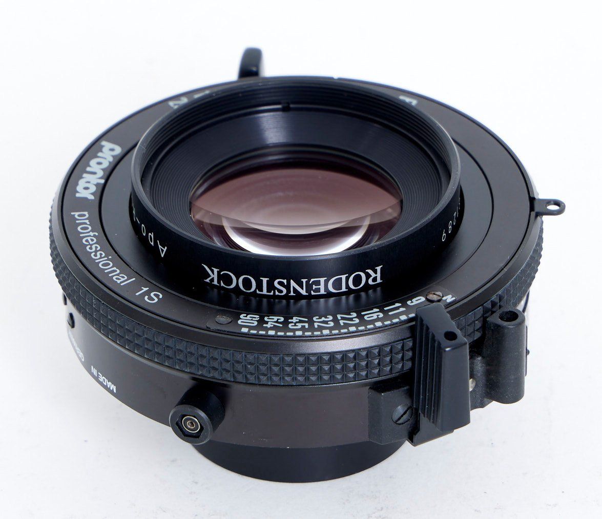 Rodenstock Fotocamera: Rodenstock Apo Ronar 300mm MC prontor pro – Usato da Lausanne venduto da Guivd